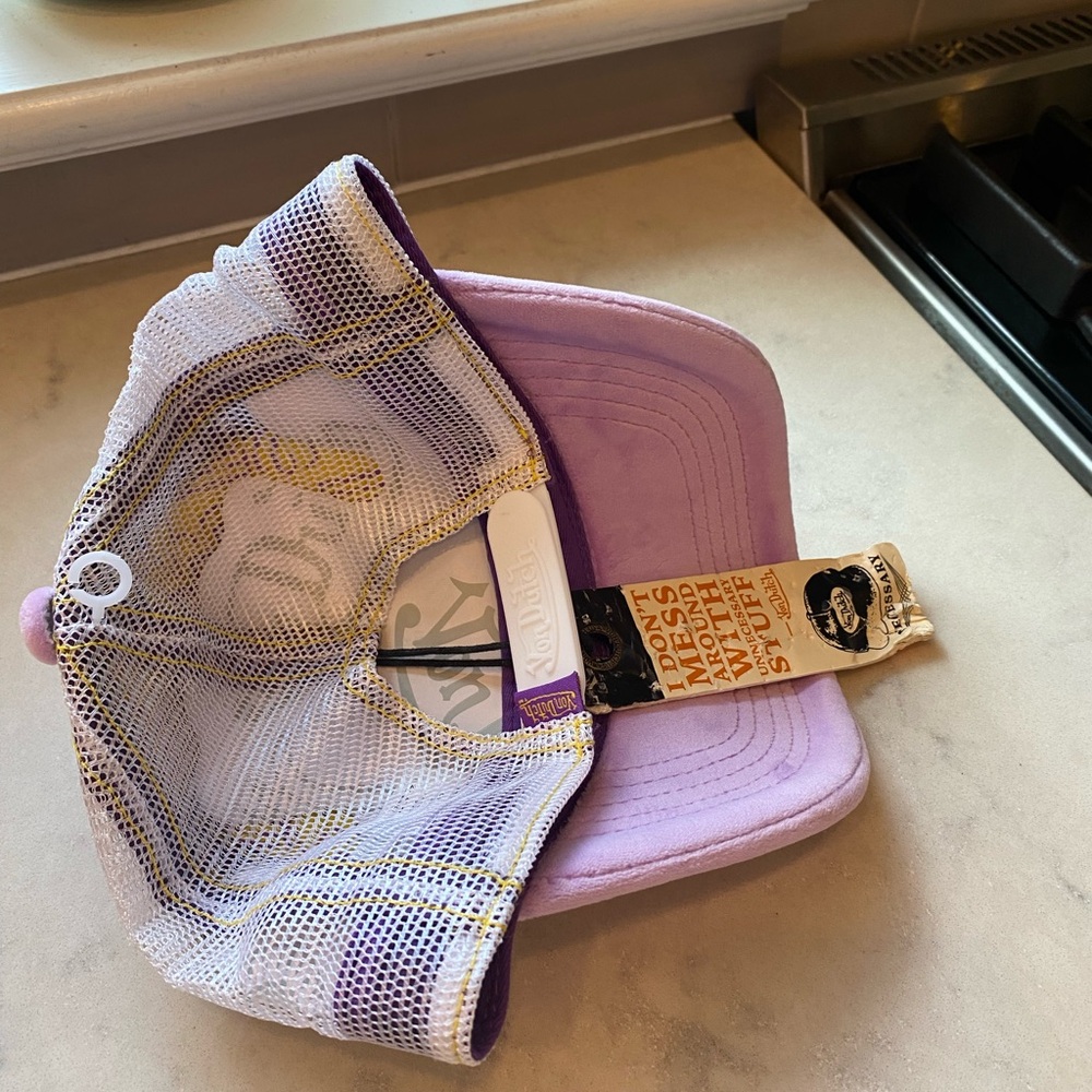 Von Dutch Purple and Yellow Cap - Picture 3 of 4